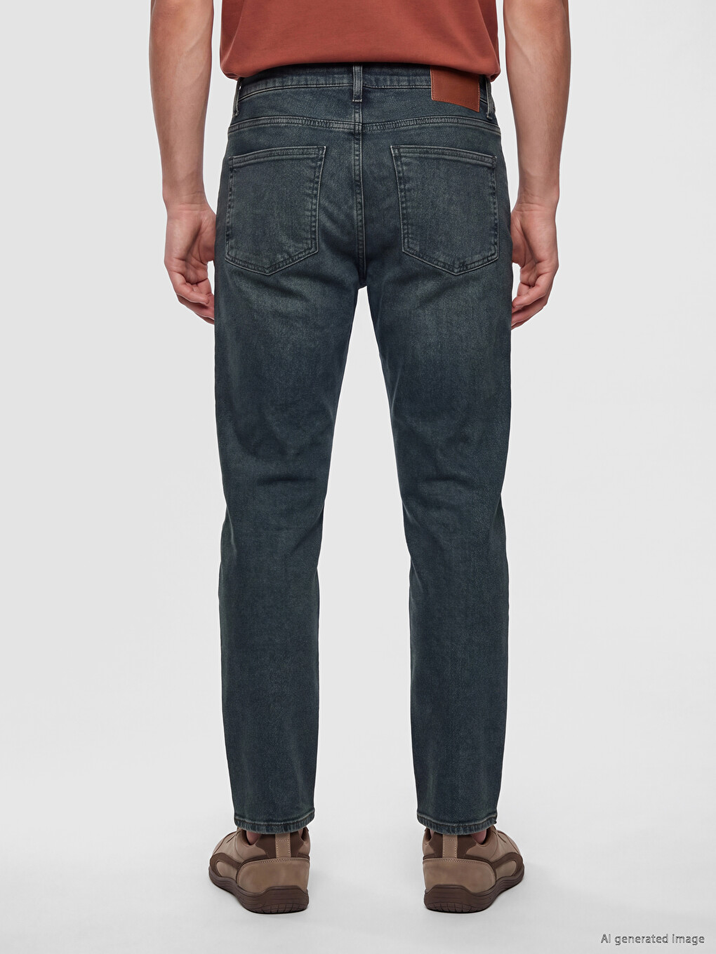 Yeşil 779 Regular Fit Erkek Jean Pantolon-3