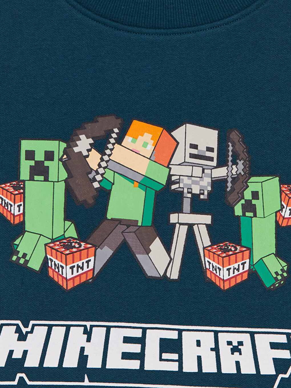 Bedrucktes Minecraft Jungen Sweatshirt-1