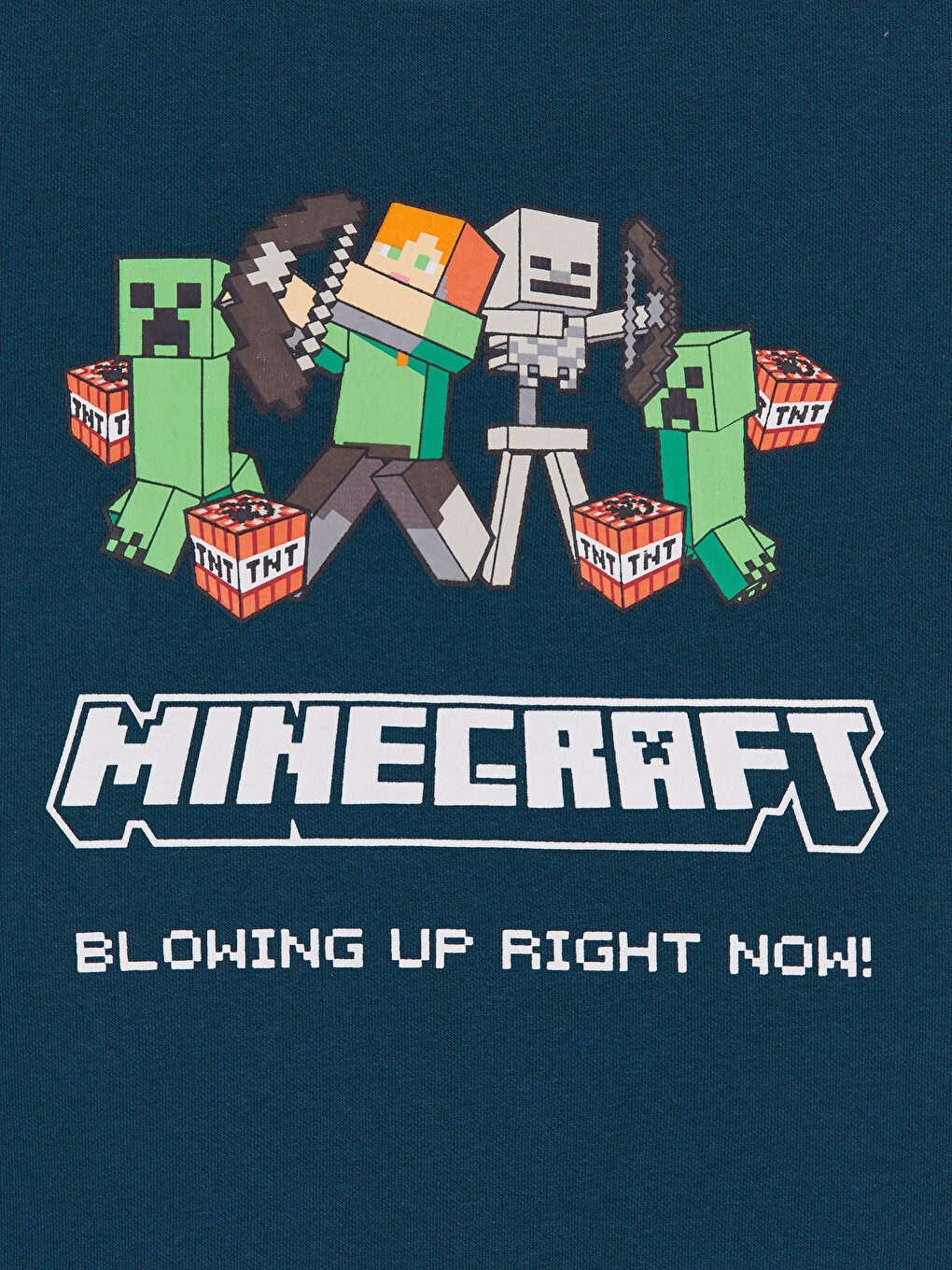 Bedrucktes Minecraft Jungen Sweatshirt-3