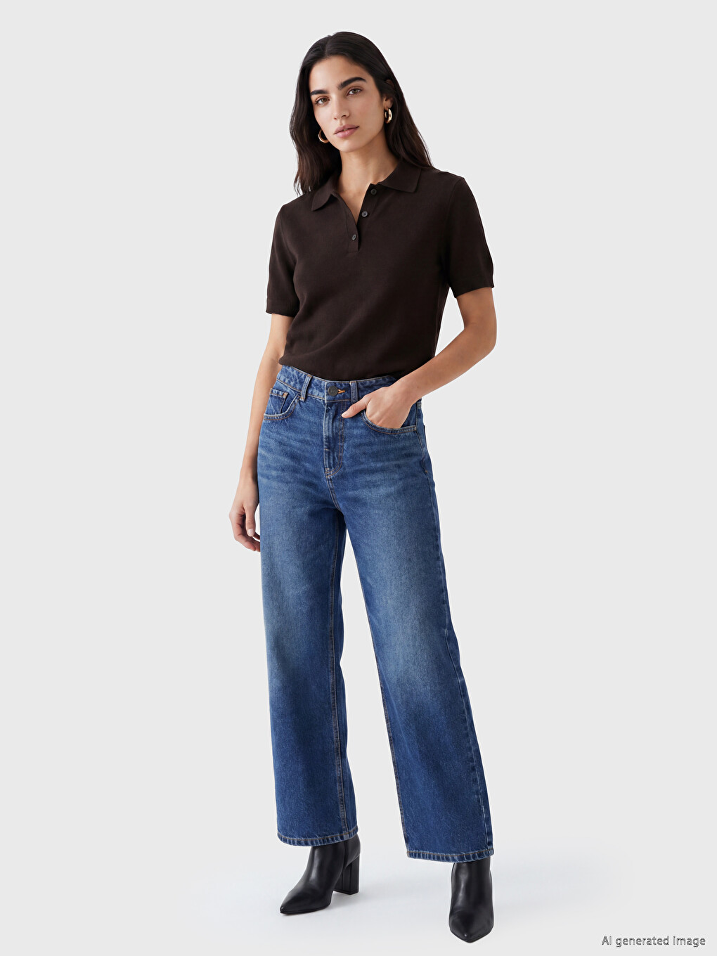 Blugi Indigo Femeie