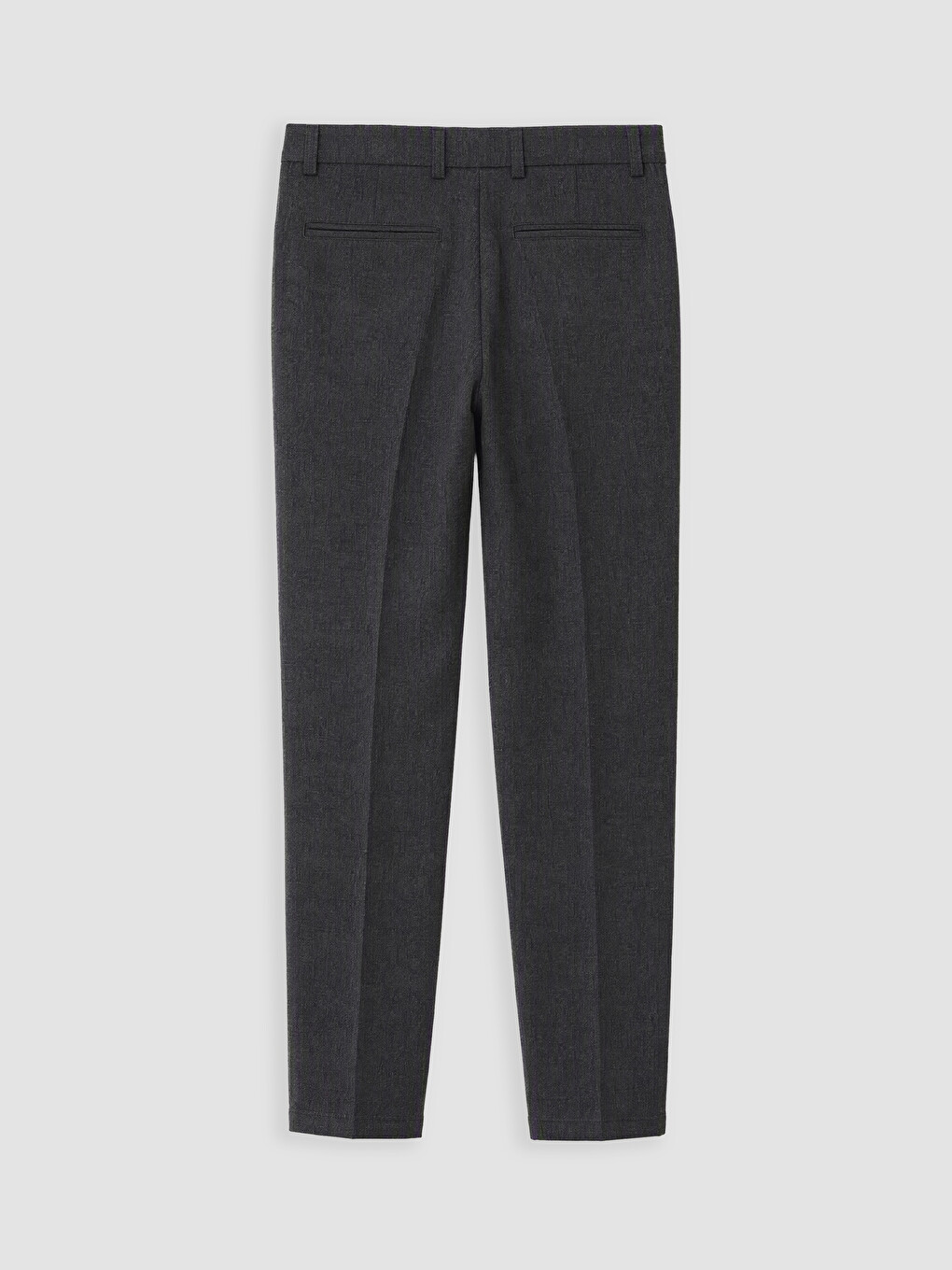 Polyviscose Men's Pleated Trousers-5