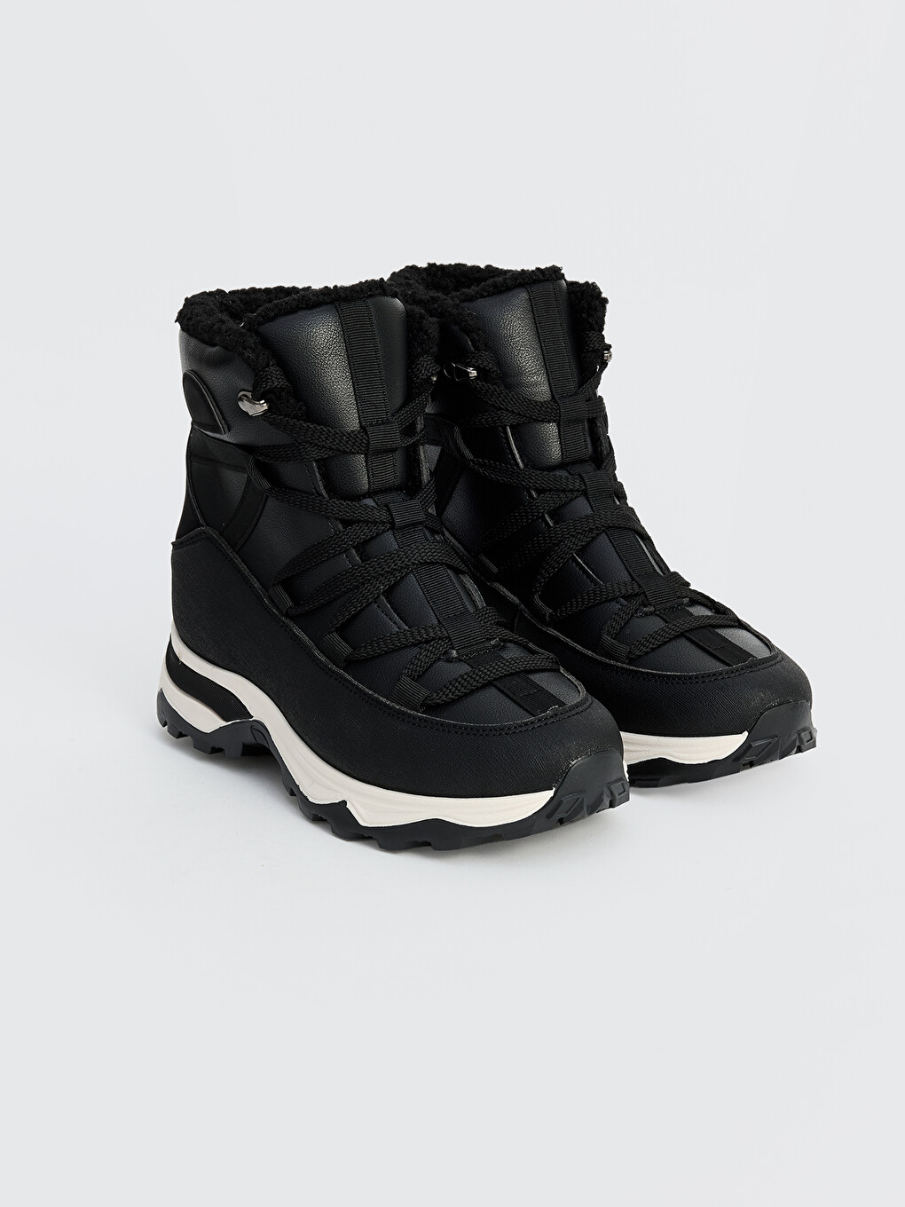 Laced Thick Soled Women's Boot