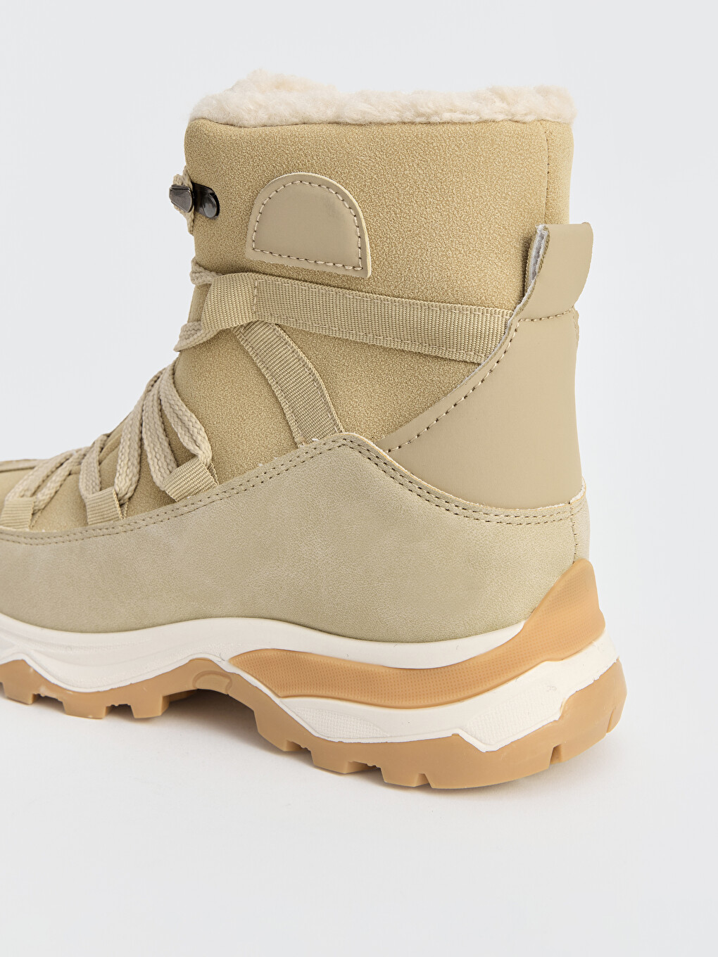 Laced Thick Soled Women's Boot-1