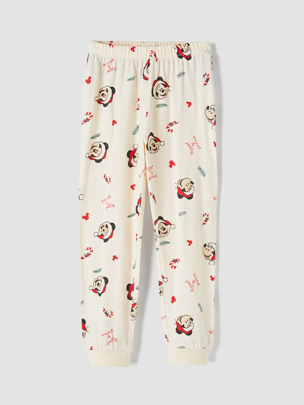 Mickey Mouse Printed Girls' Pyjamas Set-3