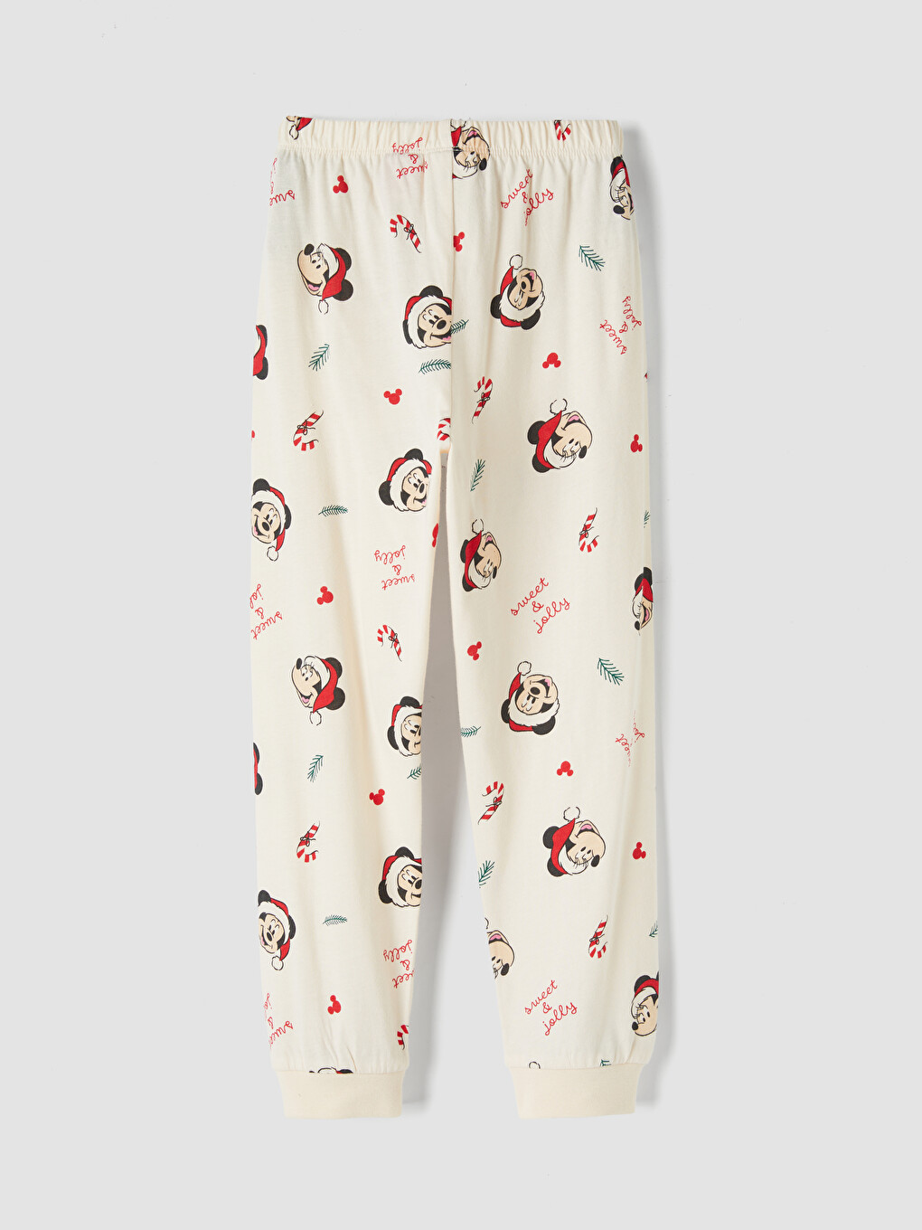 Mickey Mouse Printed Girls' Pyjamas Set-4