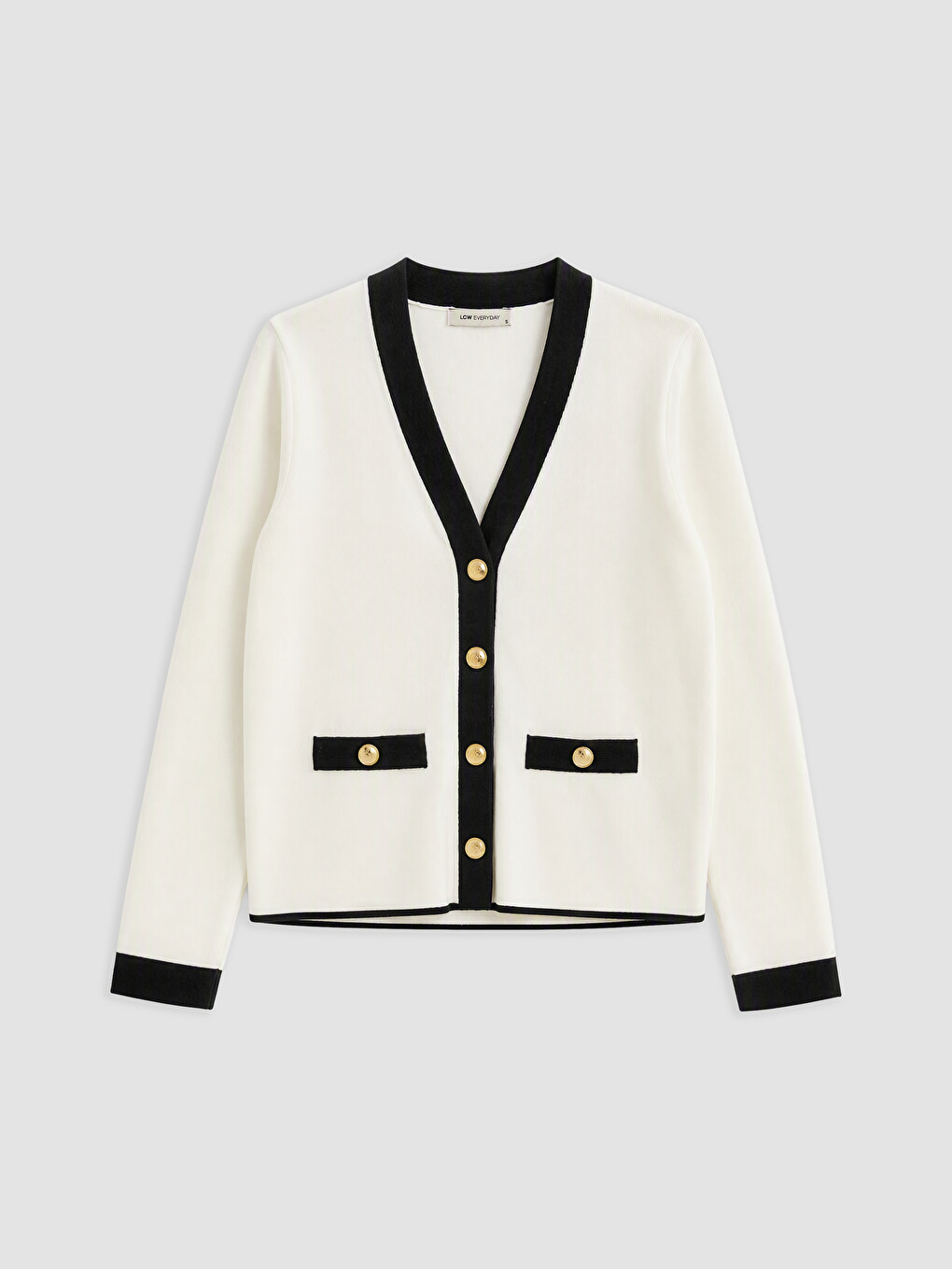 Fancy Buttoned Women's Knitwear Cardigan-4