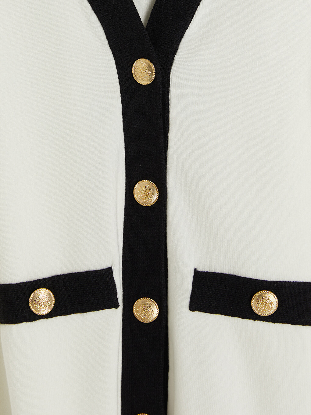 Fancy Buttoned Women's Knitwear Cardigan-6