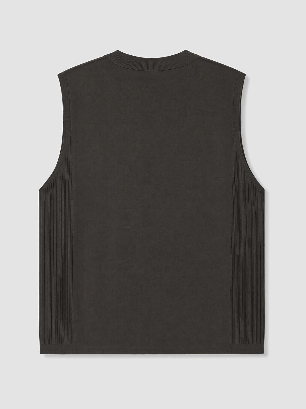 Yeşil Regular Fit V Yaka Erkek Triko Yelek-2