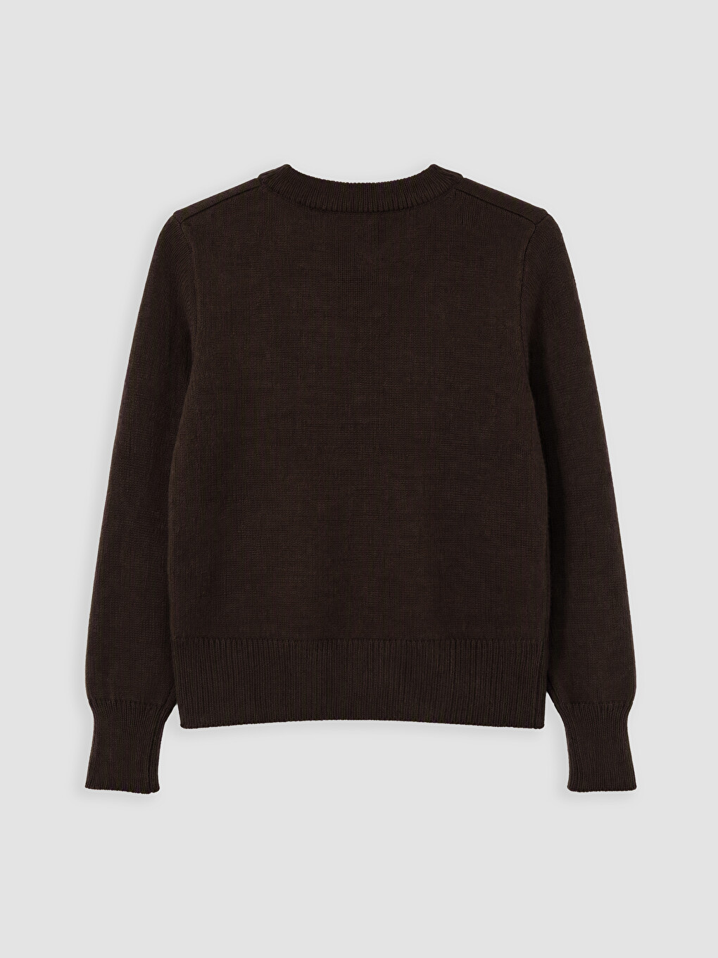 Cardigan En Maille À Col Rond Pour Femme-6