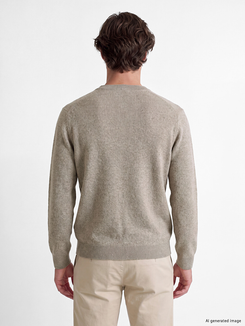 Man Brown Sweater-3