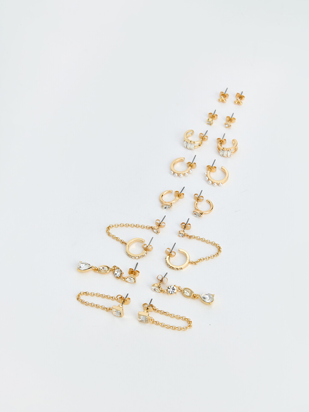 Woman Stone Earring Set 8 Pack-1