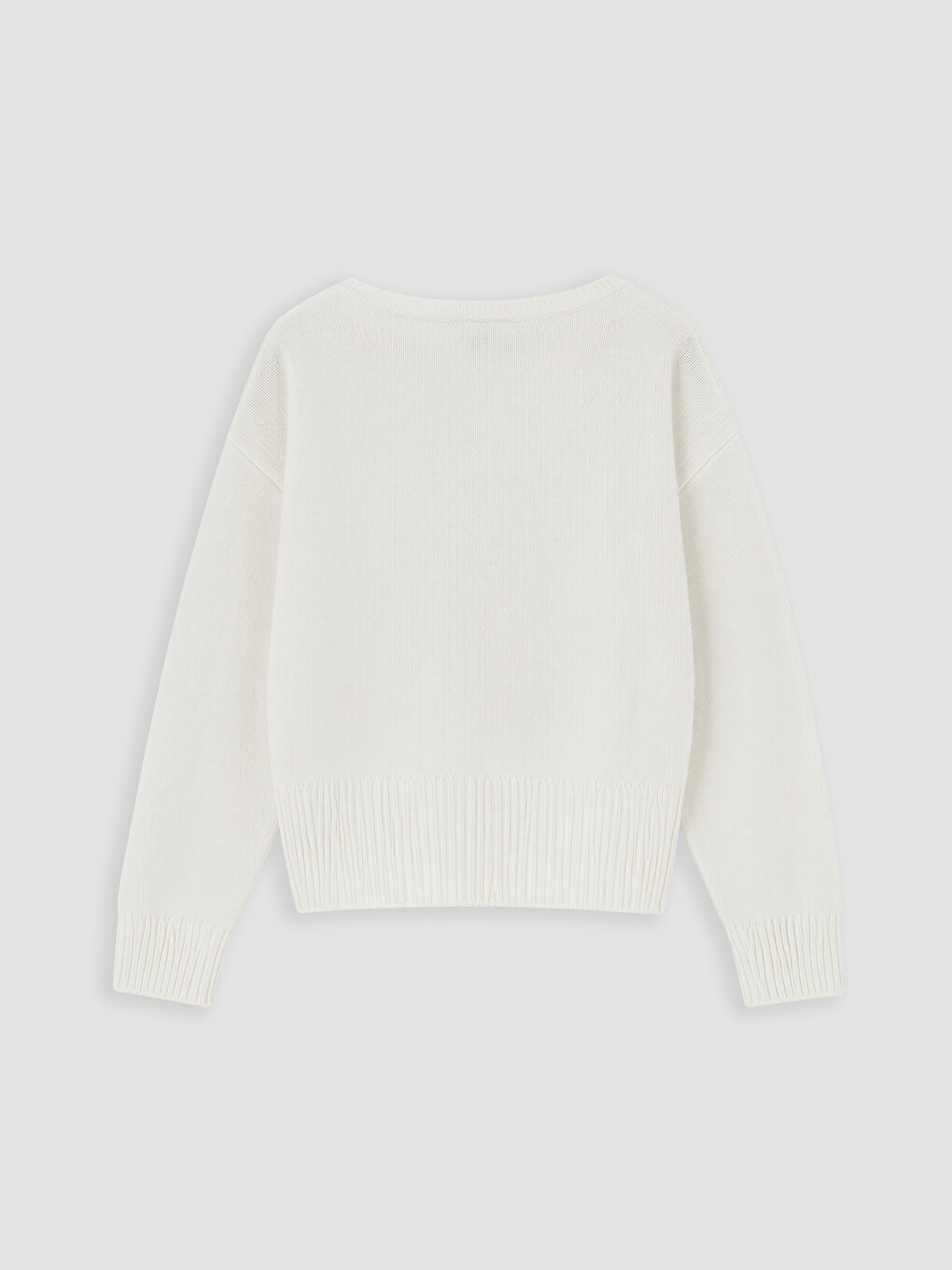 Slash Neck Women's Knitwear Sweater-6