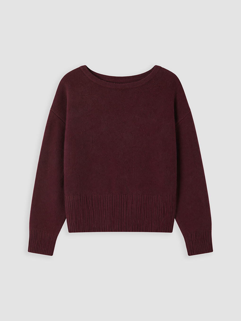 Slash Neck Women's Knitwear Sweater-4