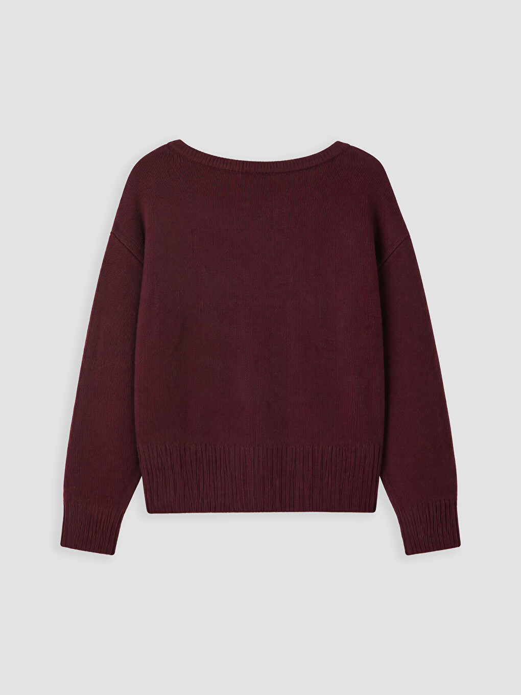 Slash Neck Women's Knitwear Sweater-6