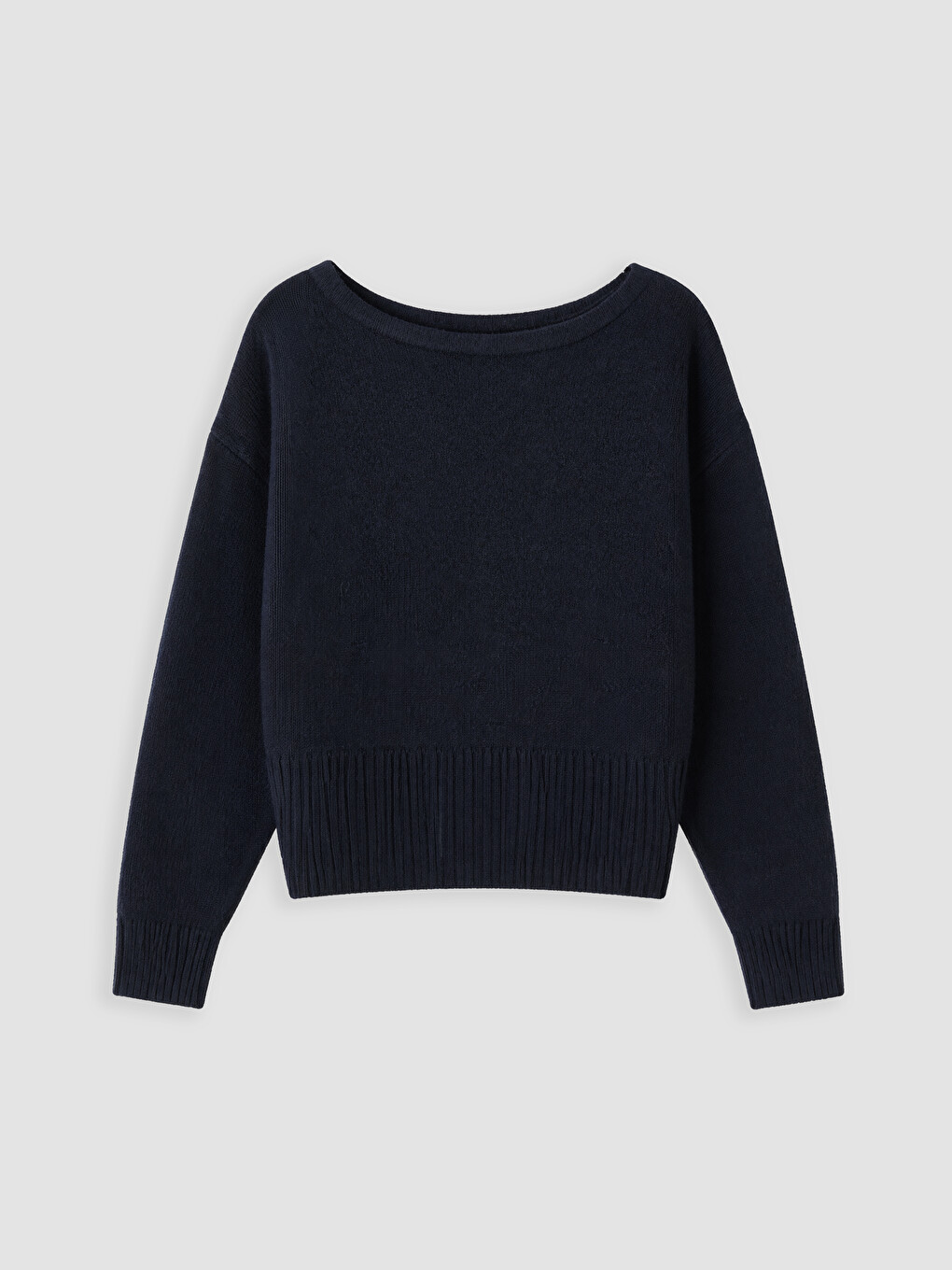 Slash Neck Women's Knitwear Sweater-4