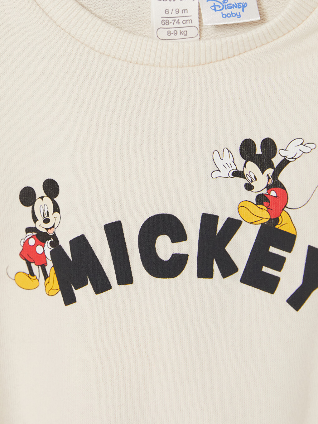 Mickey Mouse Baskılı Erkek Bebek Eşofman Takımı-3