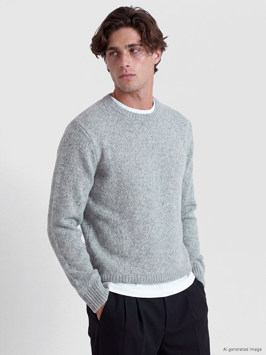 Man Grey Sweater