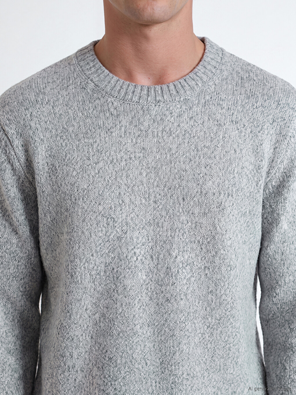 Man Grey Sweater-2