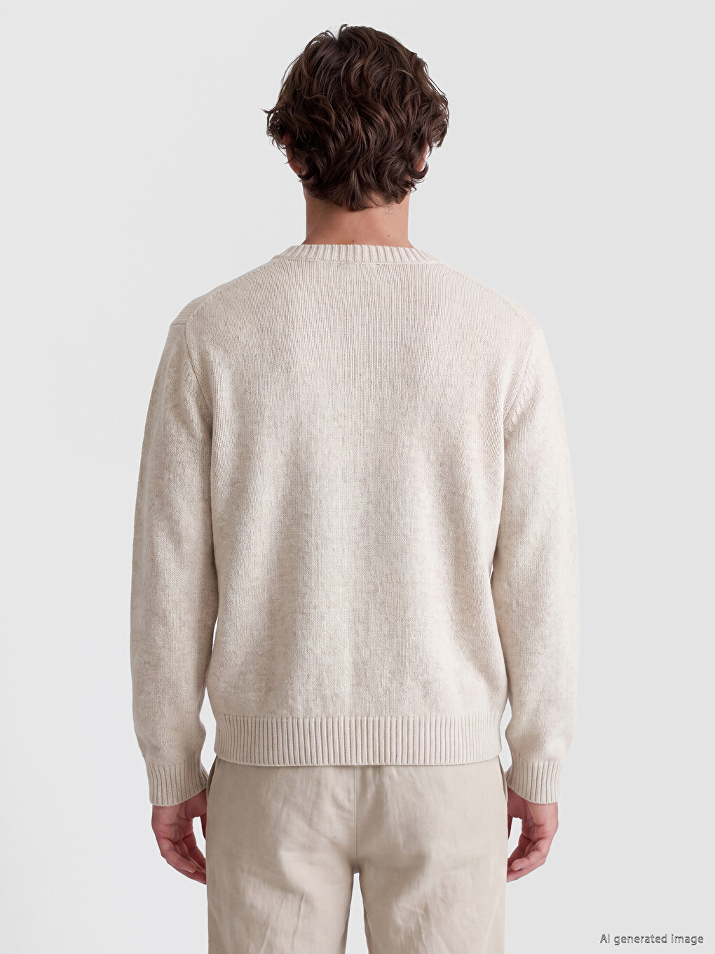 Man Brown Sweater-3