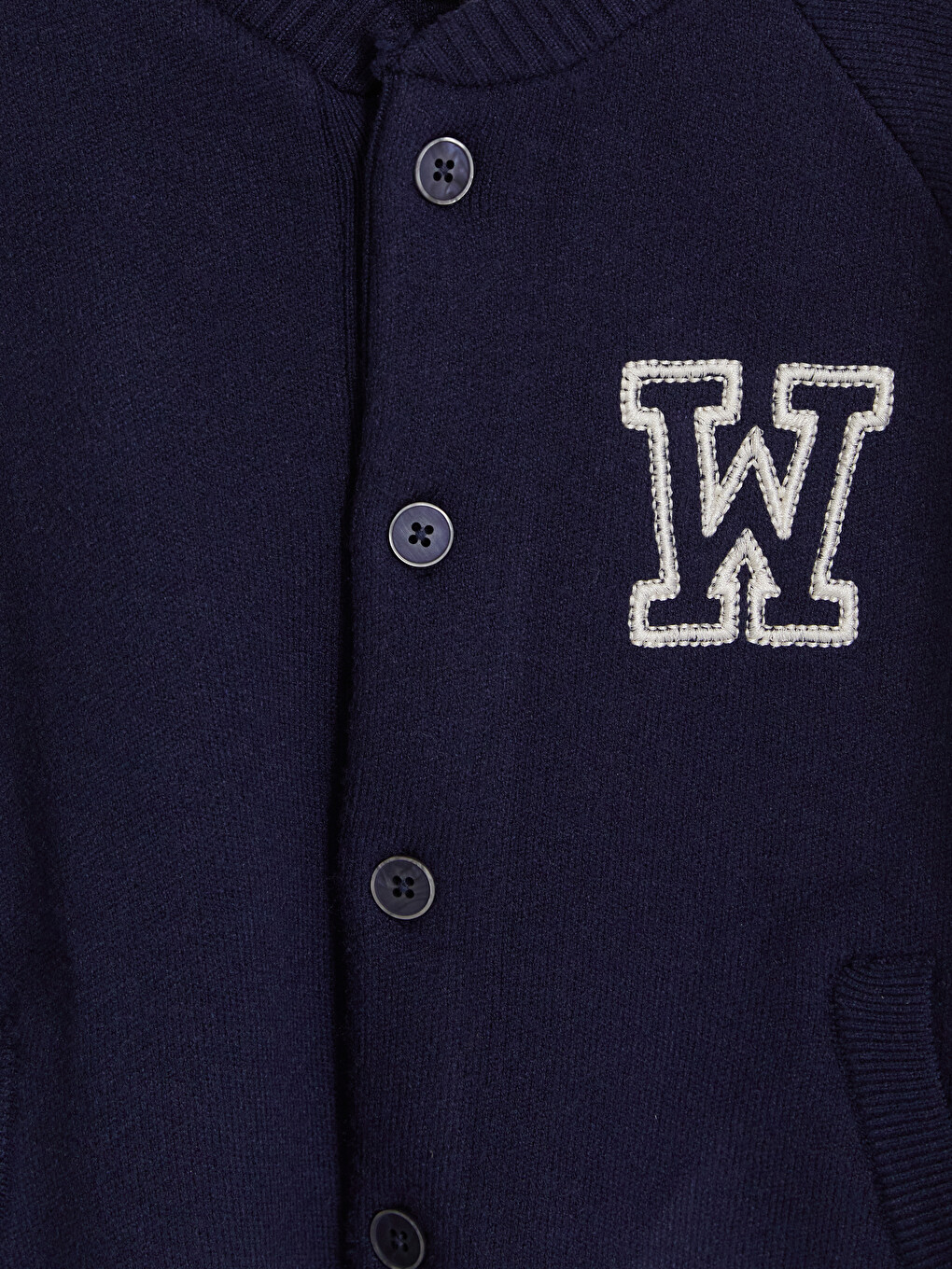 Boy Navy Cardigan-2