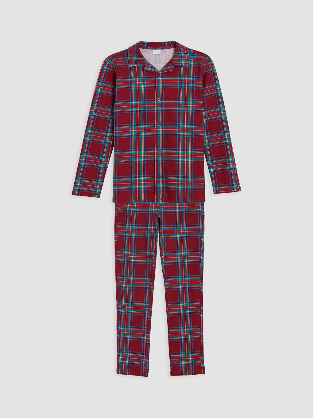 Resort Yaka Erkek Çocuk Pijama Takım