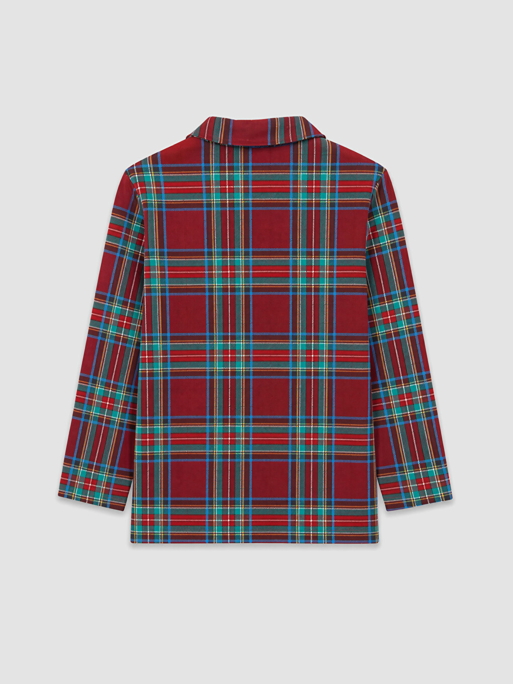 Shirt Collar Boys' Pyjamas Set-2