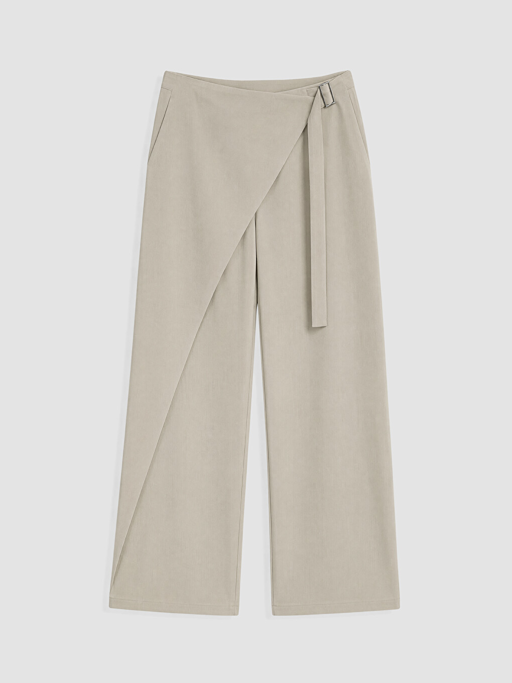 Woman Beige Trousers-4