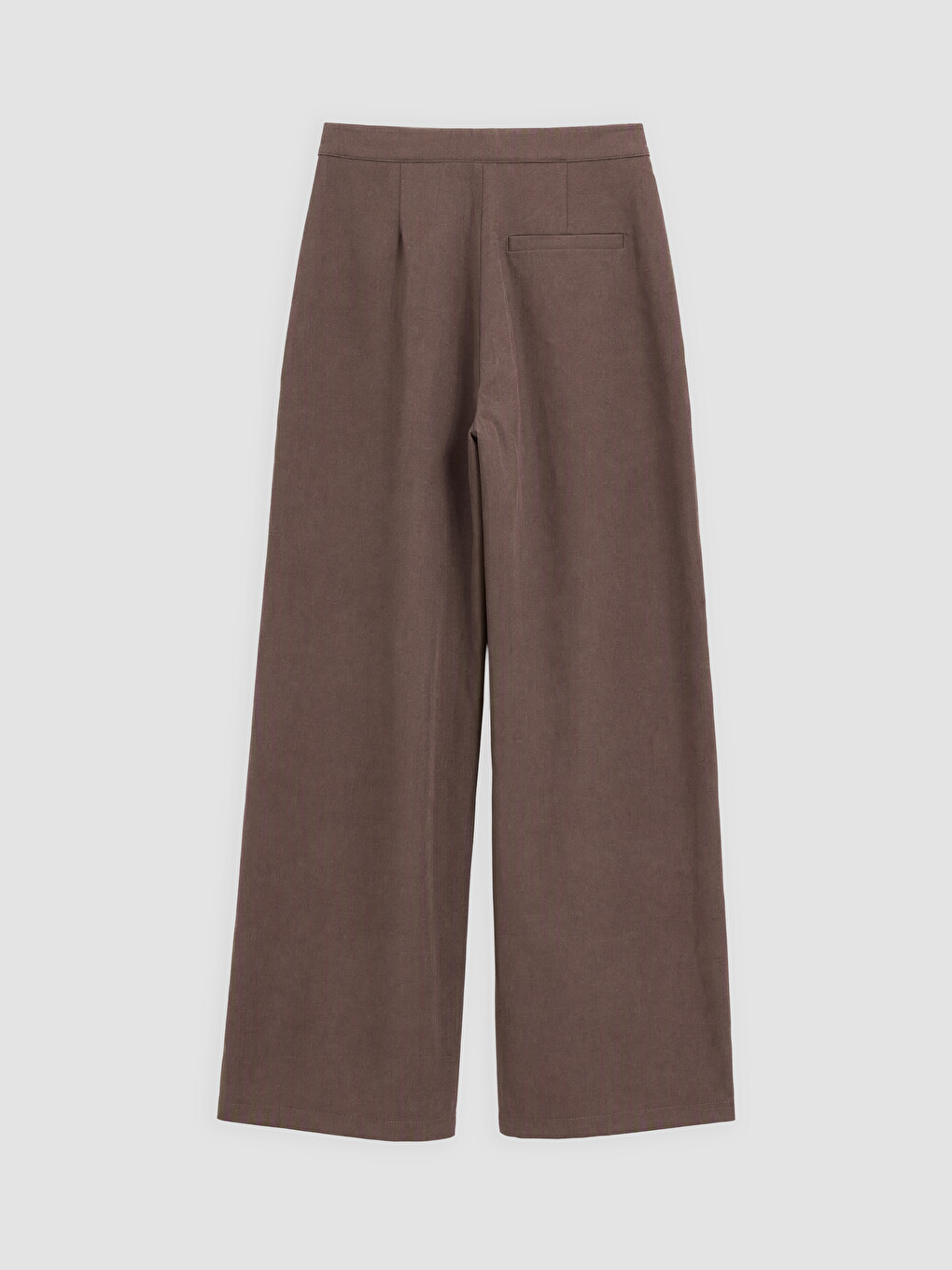 Loose Fit Wrap Closure Women's Trousers-1