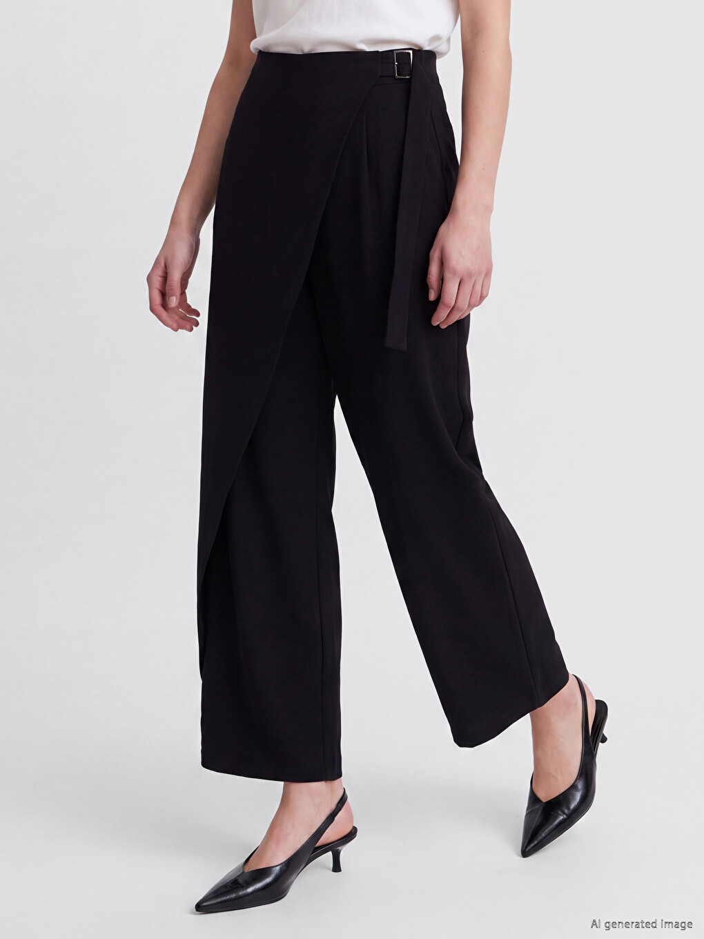 Woman Black Trousers-1