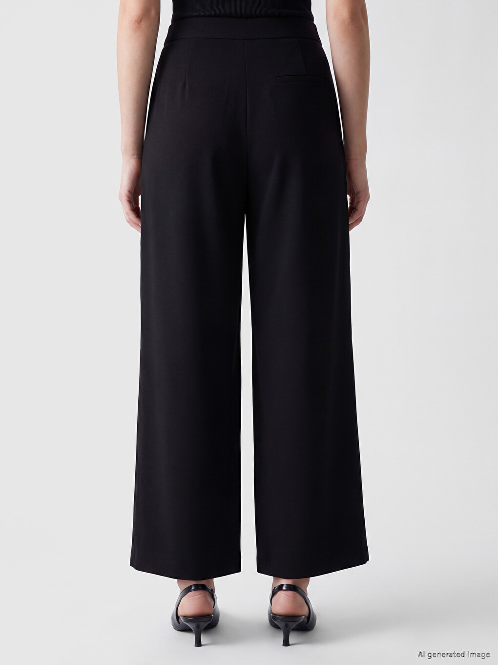 Woman Black Trousers-3