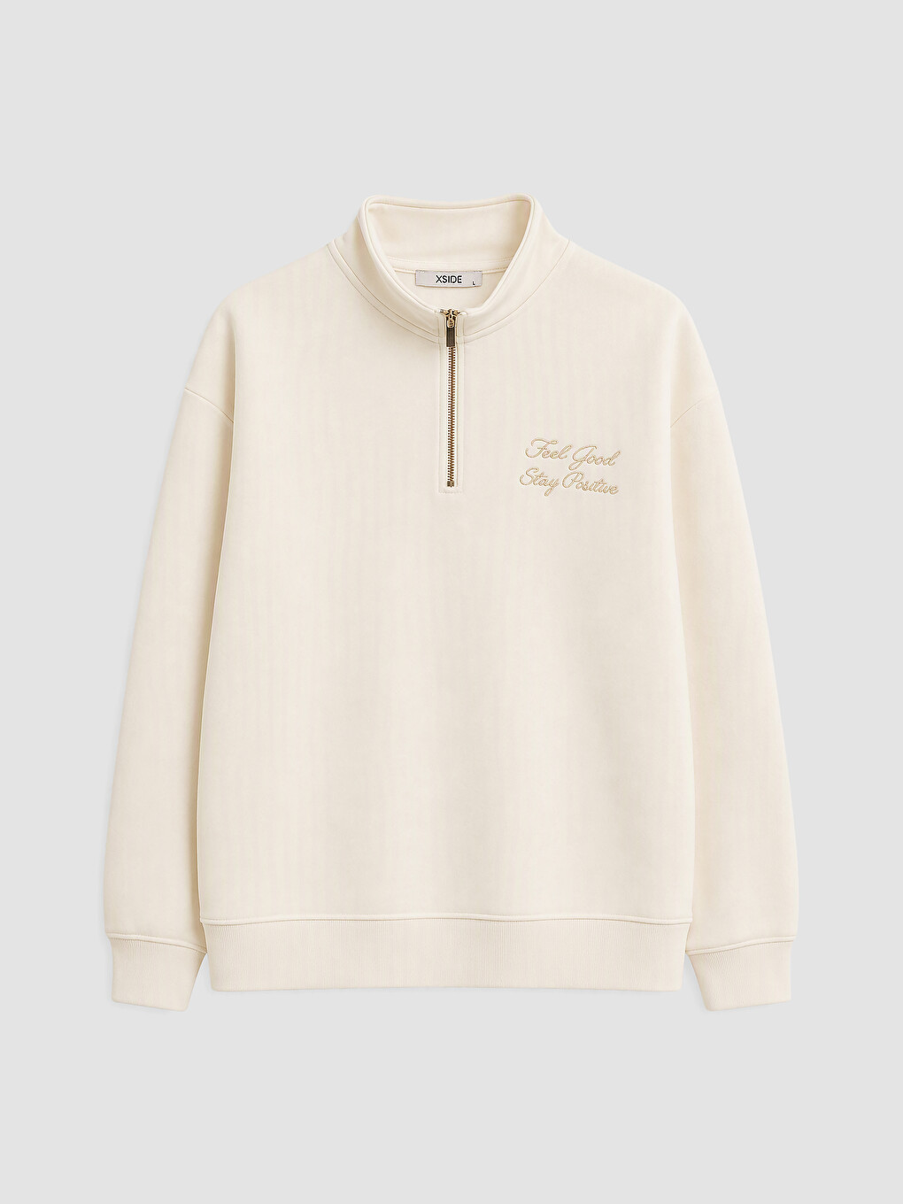 Embroidered Oversize Women's Thick Sweatshirt