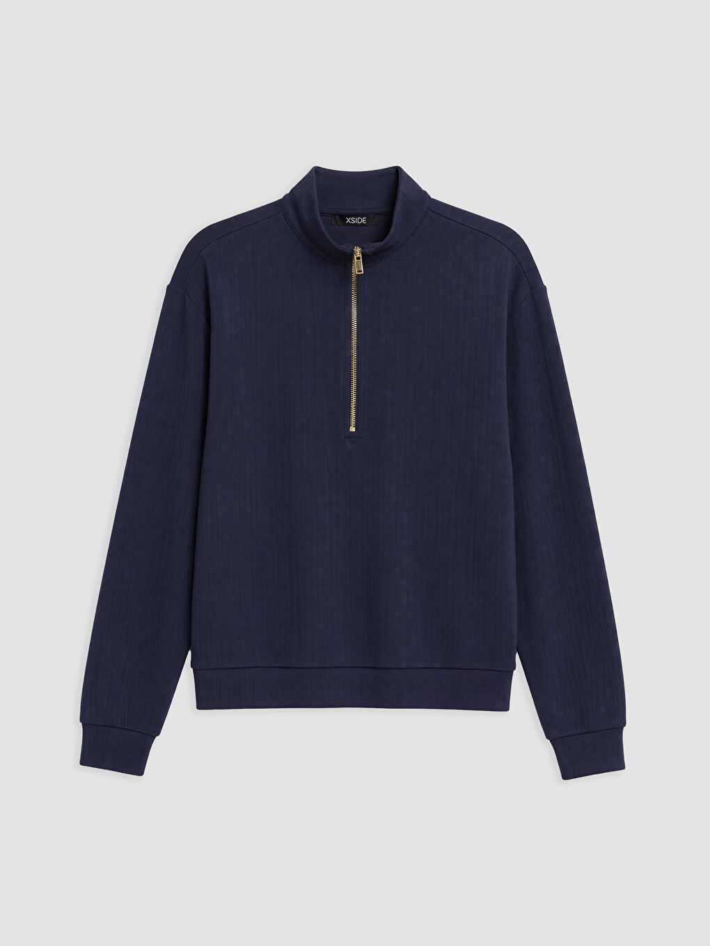 Mock Neck Soft Touch Women's Sweatshirt-4