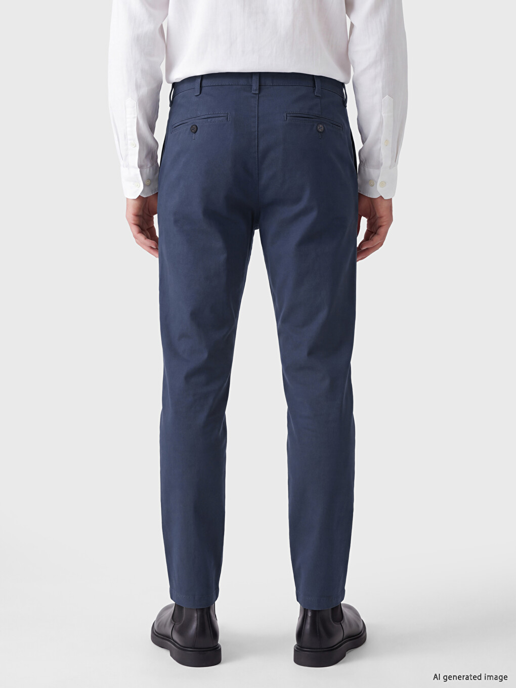 Slim Fit Men's Chino Trousers-2