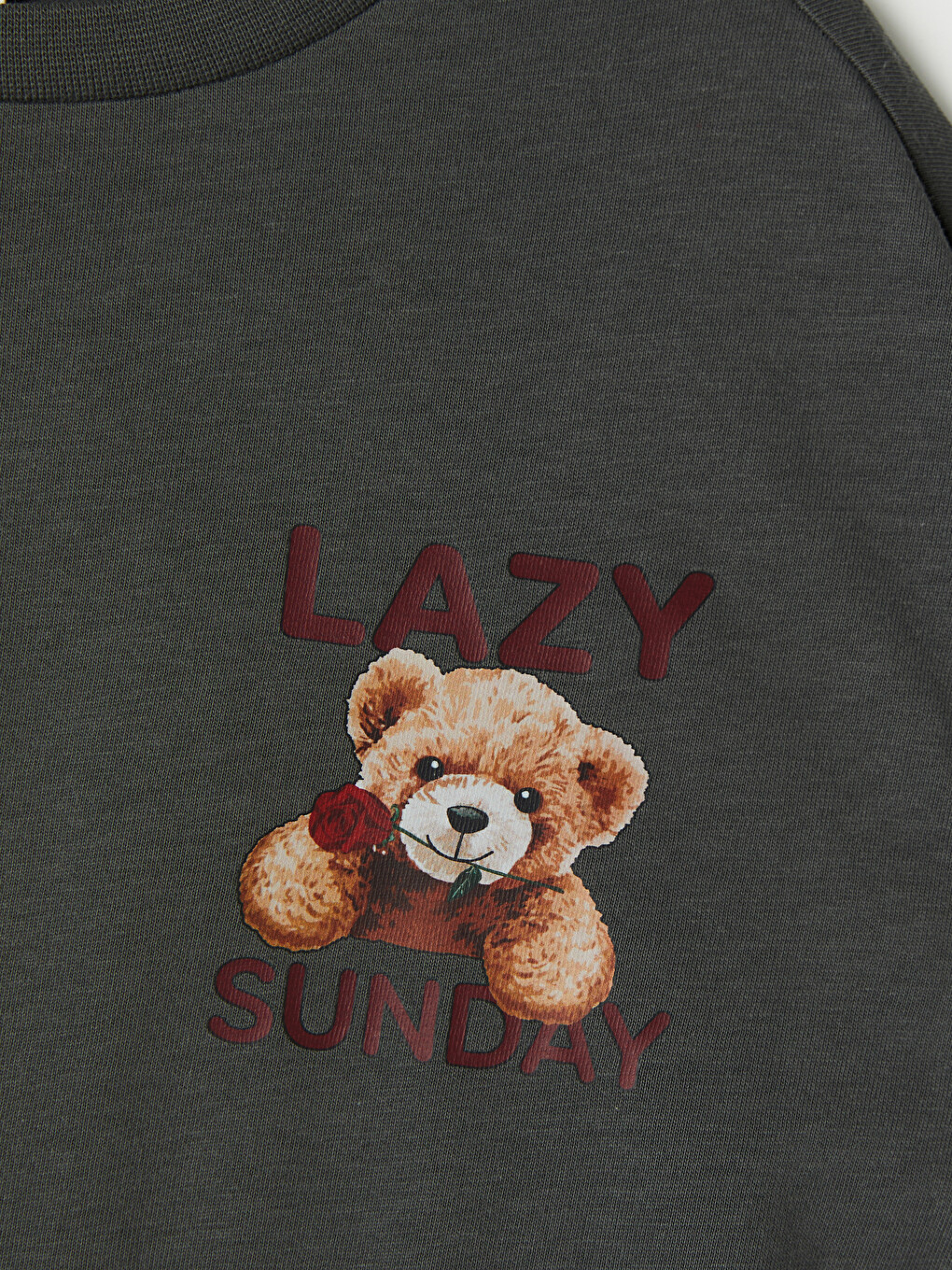 Crew Neck Girls' Pyjamas Set-2