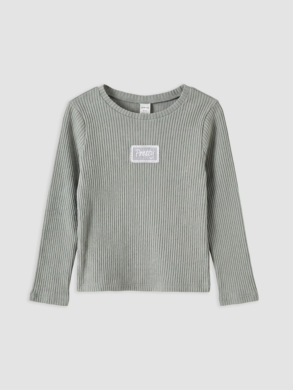 Tricou Cu Guler Rotund Brodat Pentru Fete, Pachet De 2 Bucăți-1