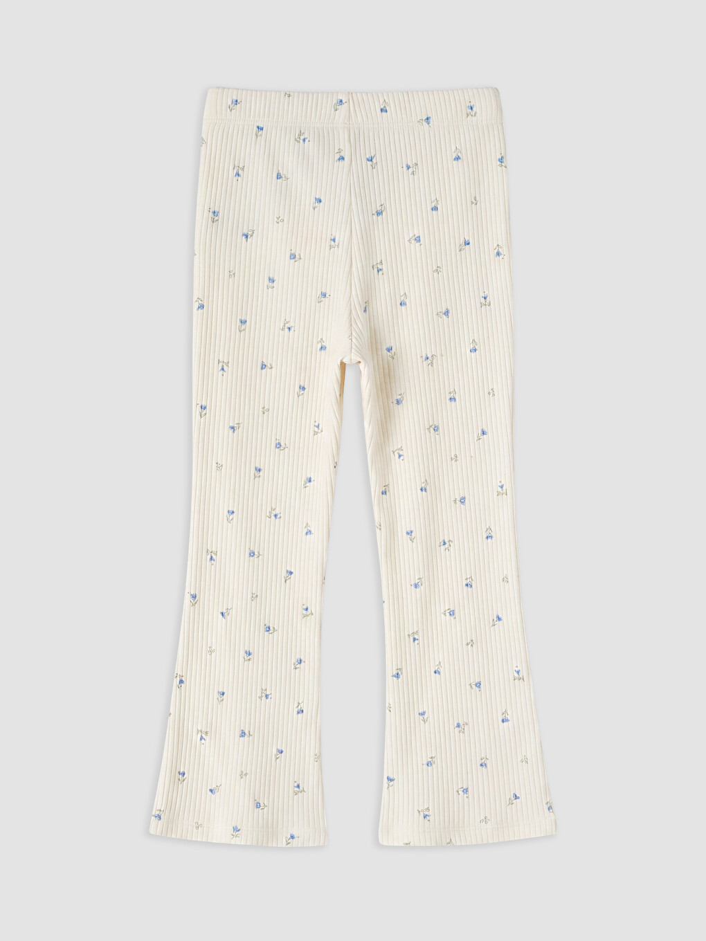 2 Pack Colanți Evazați Din Tricot Pentru Fete-2