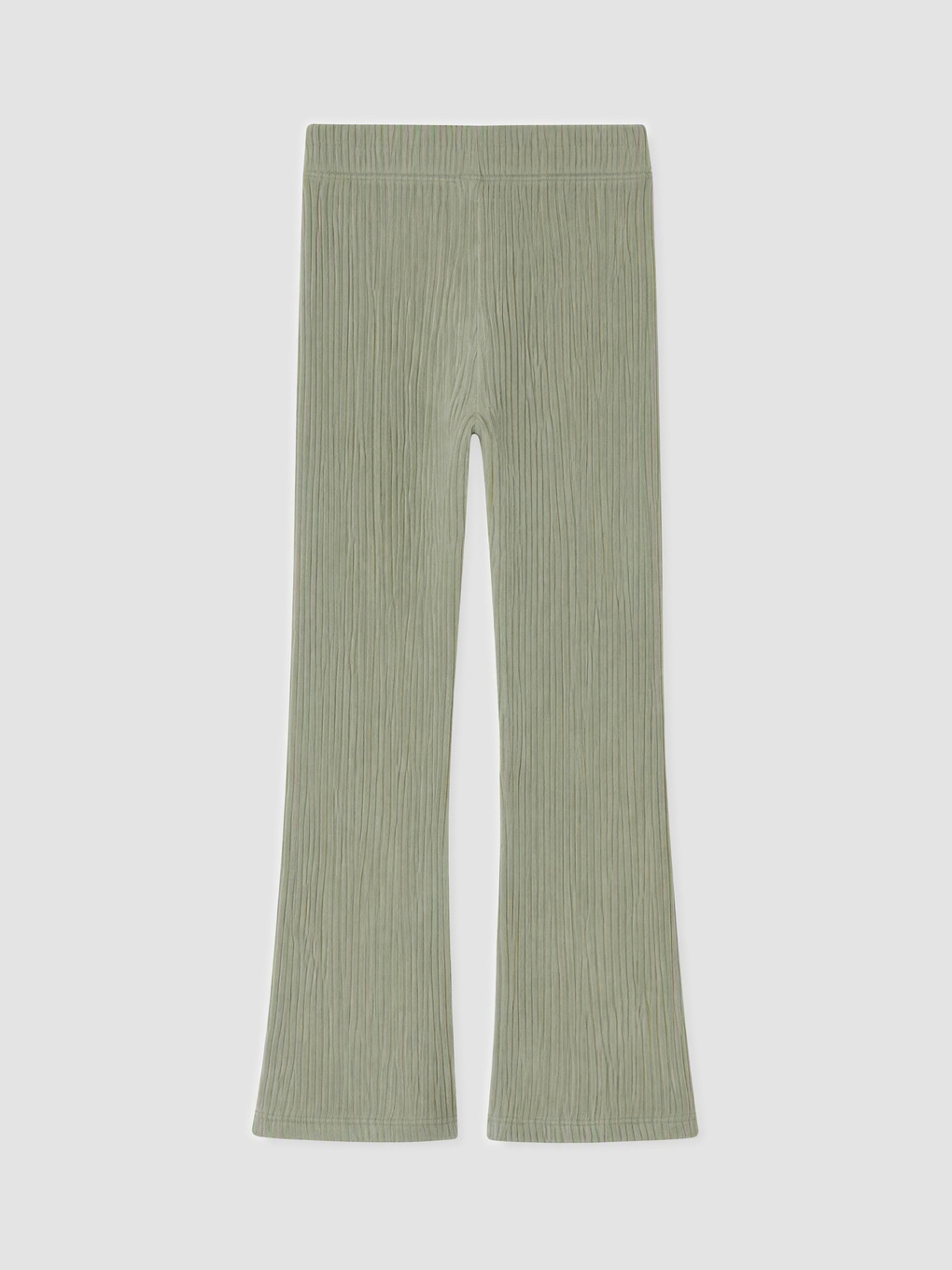 2 Pack Girls' Ribbed Flare Leggings-3