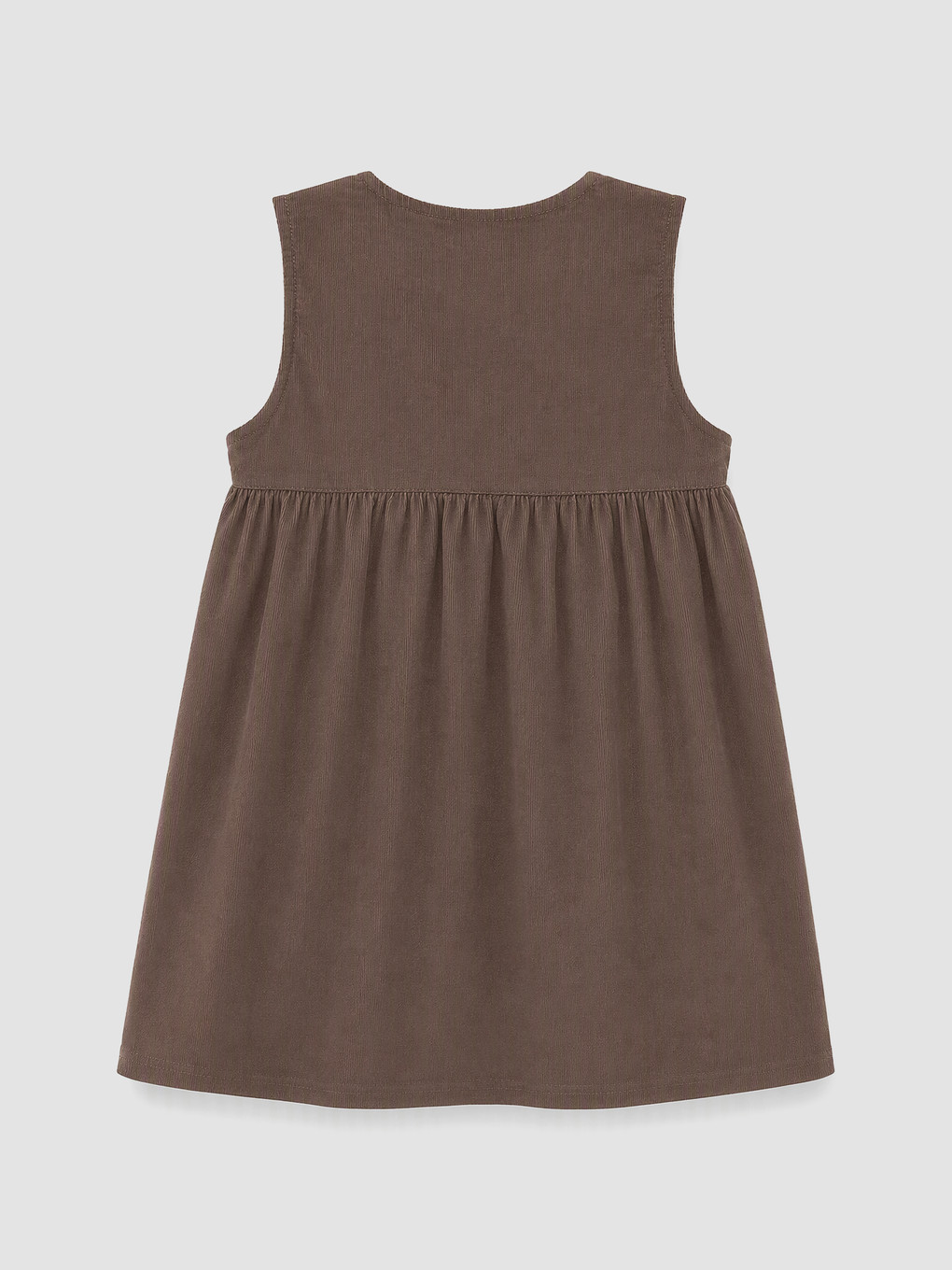 Baby Girl Brown Dress-4