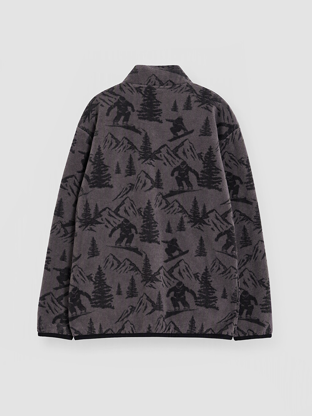 Mock Neck Boys' Polar Zippered Sweat-1