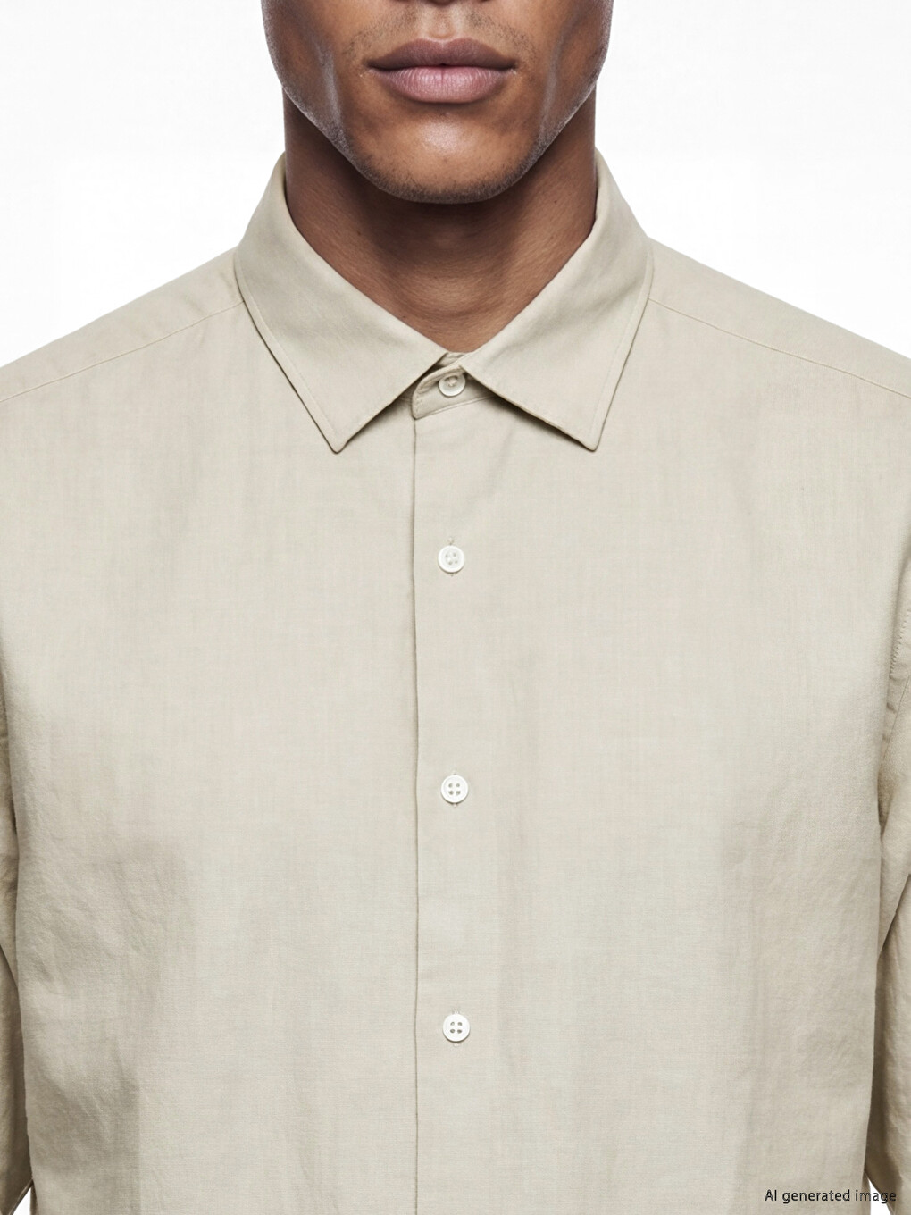Man Green Shirt-2