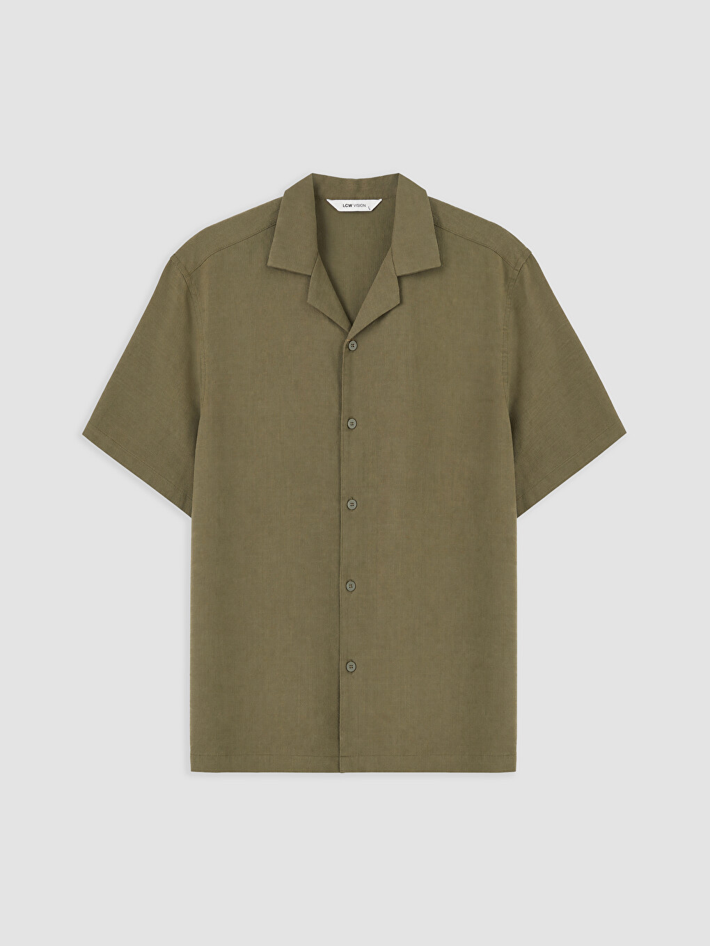 Man Khaki Shirt-4