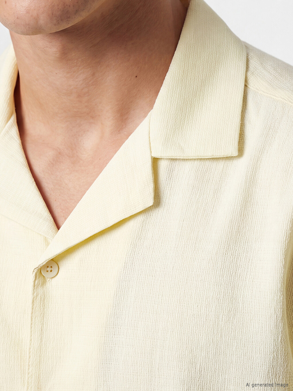 Regular Fit Dobby Men's Shirt-2