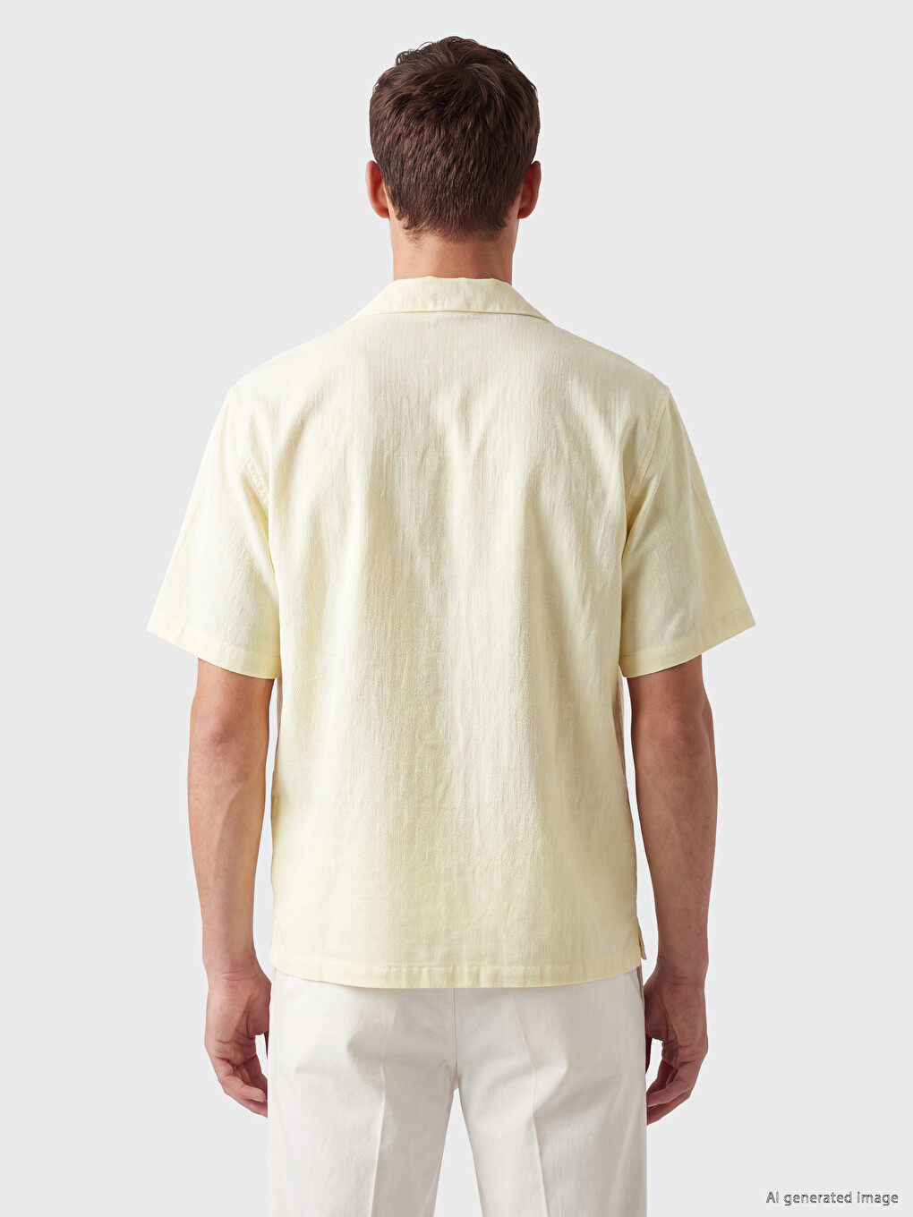 Regular Fit Dobby Men's Shirt-3