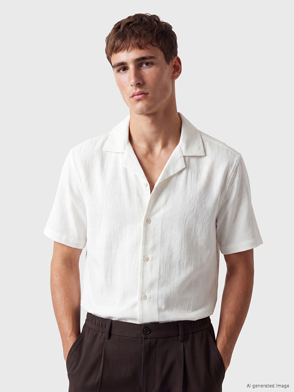 Man White Shirt