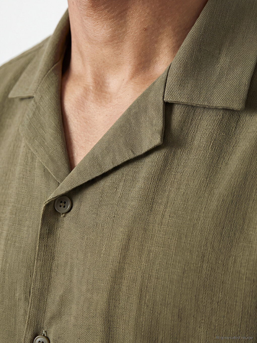 Man Khaki Shirt-2