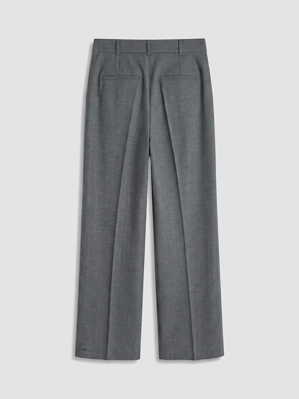 Wide Leg Women's Pleated Trousers-6