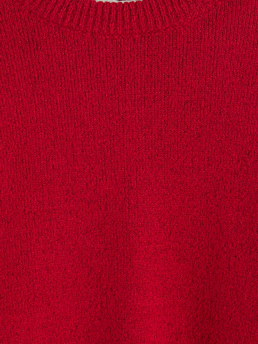 Crew Neck Oversize Women's Knitwear Sweater-6