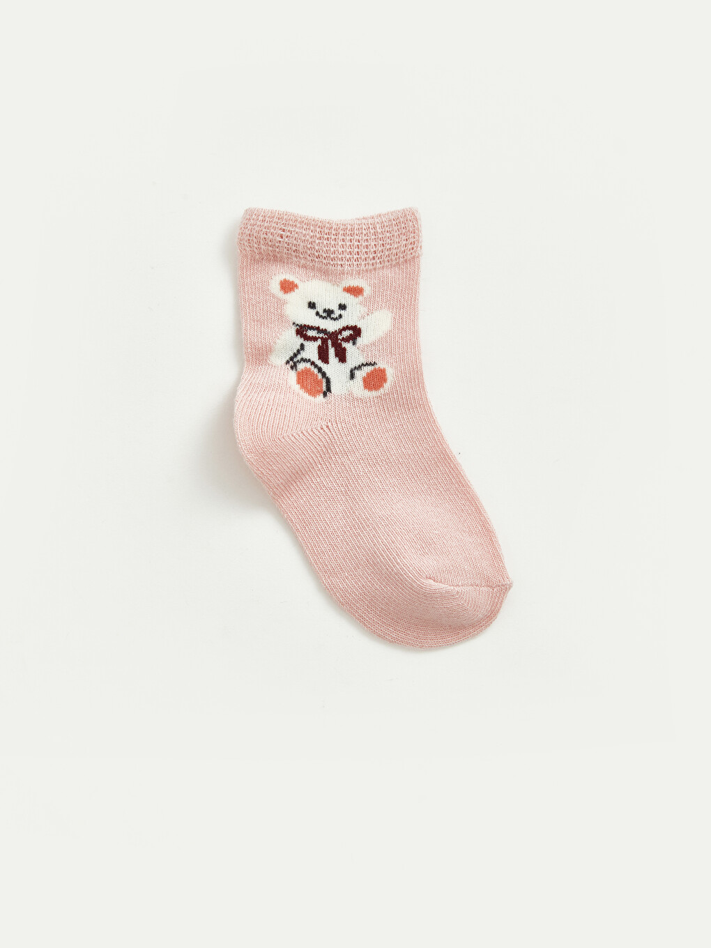 Patterned Baby Girls' 5 Pack Ankle Socks-1