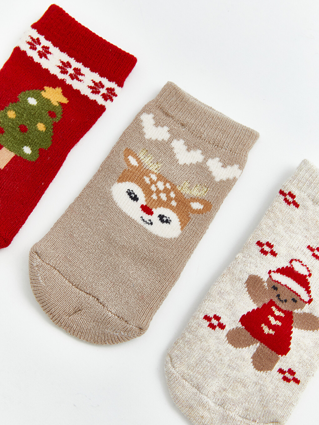 Chaussettes De Cheville Écrou Bébé Fille-1