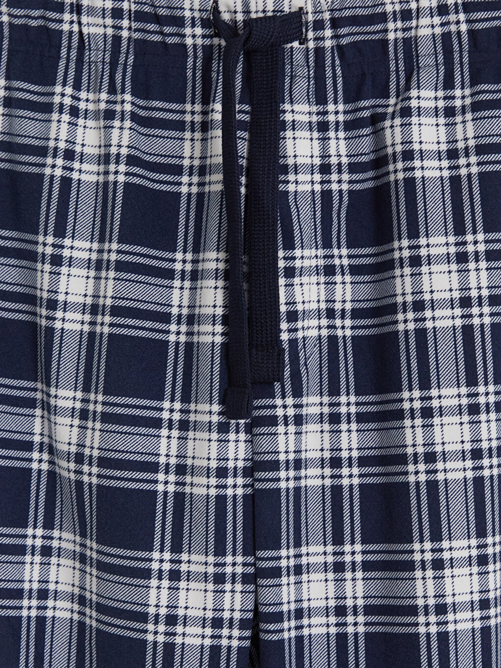 Regular Fit Plaid Men's Pyjamas Bottoms-5